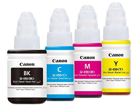 ONTECH - Canon Gı-490bk Sıyah Murekkep Kartus