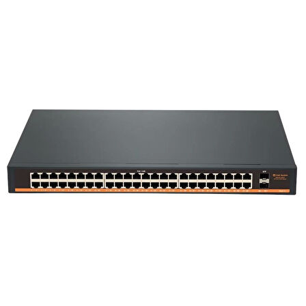 ONTECH - Tıwox Tp-g4820-poe800w 48 Port Gıgabıt + 2x 1gb Sfp Uplınk Rackmount Poe Swıtch