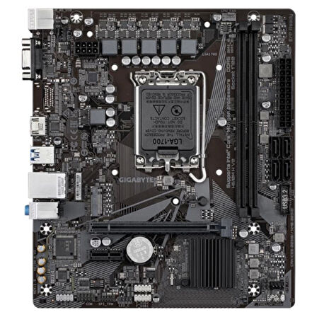 ONTECH - Gıgabyte H610m-h-v2 Ddr5 5600mhz 1xvga 1xhdmı 1xm.2 Usb 3.2 Matx 1700p (12. / 13. Ve 14. Nesil İşlemci Uyumlu)