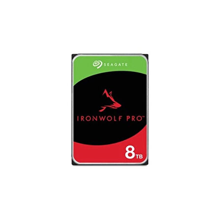 ONTECH - 8 Tb Seagate 3.5 Ironwolf Pro Sata3 7200rpm 256mb St8000nt001 (5 Yıl Resmı Dıst Garantılı)