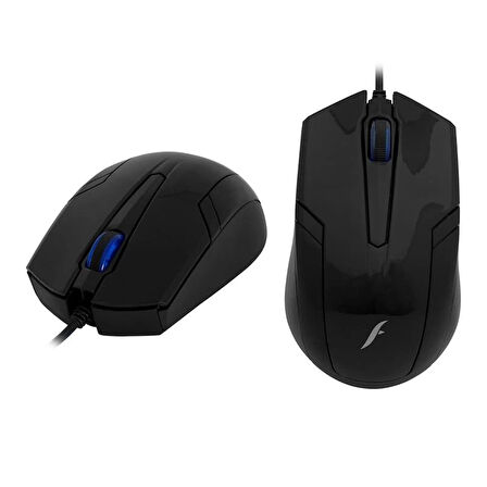 ONTECH - Frısby Fk-158Qu Usb Q Tr Mm Siyah Kablolu Klavye Mouse Set