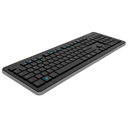 ONTECH - Frısby Fk-158Qu Usb Q Tr Mm Siyah Kablolu Klavye Mouse Set