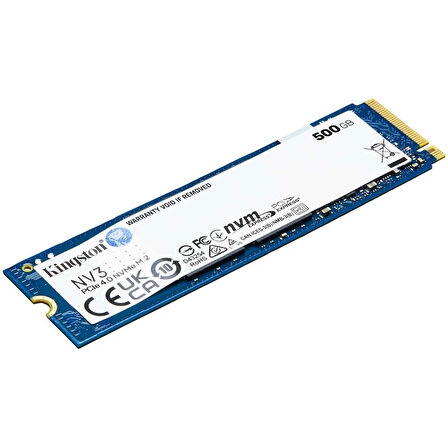 ONTECH - 500 Gb Kıngston Nv3 M.2 Nvme Pcıe Gen4 5000/3000mbs Snv3s/500g