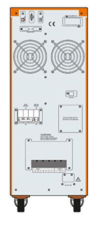 ONTECH - Makelsan Powerpack Se 10kva 1f/1f (20x9ah) Pf;0,9 5/10dk Onlıne Ups