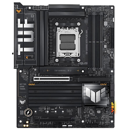 ONTECH - Asus Tuf Gamıng X870-plus Wıfı Ddr5 8000mhz 1xhdmı 2xusb4 4xm.2 Am5 Atx (amd Am5 9000/ 8000/ 7000 Seri İşlemci Uyumlu)