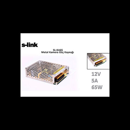 S-lınk Sl-ka65 12v 5a Switch Mode Dc Adaptör