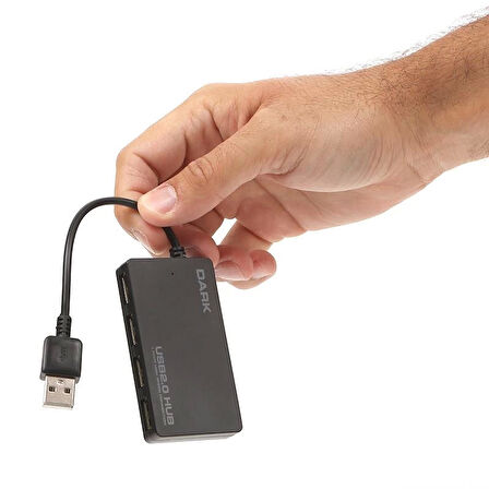 Dark Dk-ac-usb242 2.0 4 Port Hub Usb Çoklayıcı