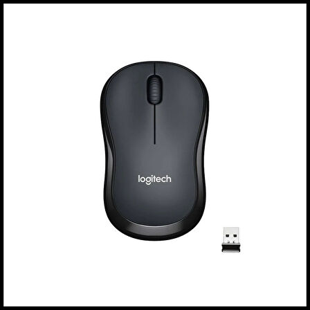 Logıtech 910-006510, M221 Siyah, Usb Nano 2,4g Kablosuz, 1000dpi, Optik, 3 Tuşlu, 18ay Pil Ömrü, Sessiz Mouse