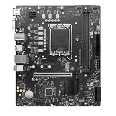 ONTECH - Msı Pro H610m-e Ddr4 3200mhz 1xvga 1xhdmı 1xm.2 Usb 3.2 Matx 1700p (12. / 13. Ve 14. Nesil İşlemci Uyumlu)