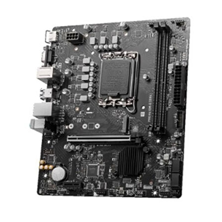 ONTECH - Msı Pro H610m-e Ddr4 3200mhz 1xvga 1xhdmı 1xm.2 Usb 3.2 Matx 1700p (12. / 13. Ve 14. Nesil İşlemci Uyumlu)
