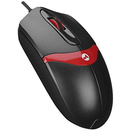 ONTECH - Everest Sm-220 Usb Siyah/kırmızı 1200dpı 3d Optik Kablolu Mouse