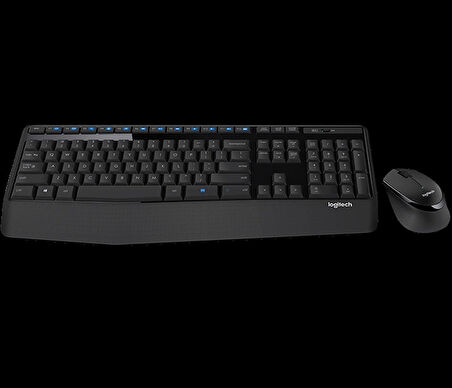 ONTECH - Logıtech Mk345 Q Tr Mm Kablosuz Klavye Mouse Set Siyah 920-006514