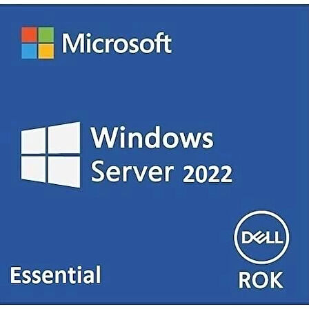 ONTECH - Dell Wındows Server 2022 Essentıal W2k22esn-rok 634-bylı (25 Cal)