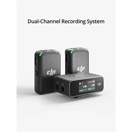 ONTECH - Djı Mıc (ce) Kablosuz Mikrofon (2tx-1rx-chargıng Case) (resmı Dıst Garantılı)