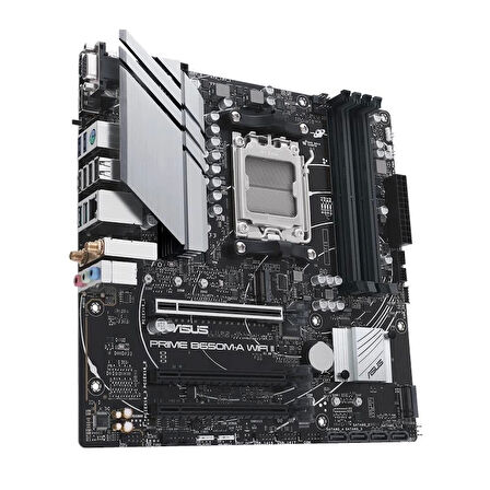ONTECH - Asus Prıme B650m-a Wıfı Iı Ddr5 6400mhz 1xvga 1xhdmı 1xdp 2xm.2 Usb 3.2 Matx Am5 ( Amd Am5 7000 Serisi İle Uyumlu )