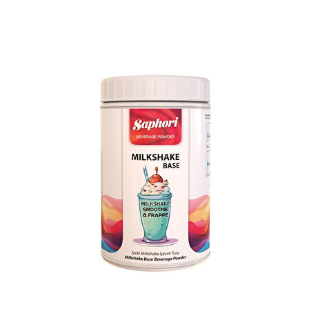 Saphori Sade (Baz) Milkshake & Smoothie İçecek Tozu 1 Kg