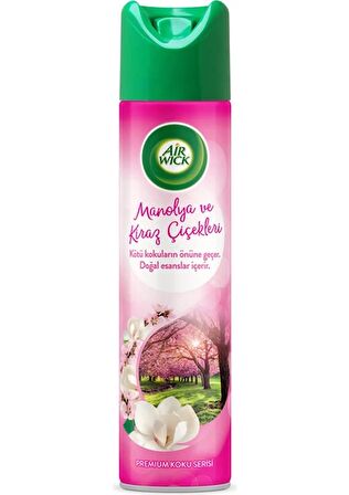 AİR WİCK AEROSOL MANOLYA & KİRAZ ÇİÇEĞİ 300ML