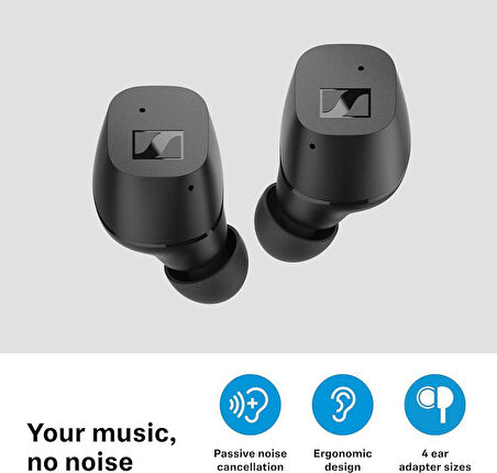 Sennheiser CX TWS Kulak İçi Bluetooth Kulaklık Siyah  Outlet