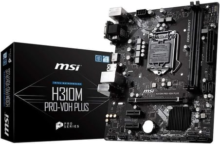 MSI H310M PRO-VDH Plus Intel LGA1151 DDR4 Micro ATX Anakart - Teşhir