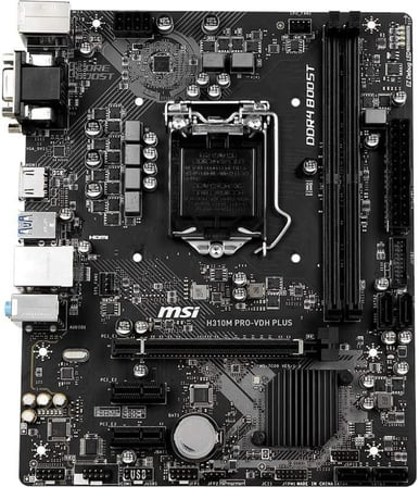 MSI H310M PRO-VDH Plus Intel LGA1151 DDR4 Micro ATX Anakart - Teşhir