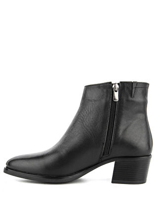 Hush Puppies Deri Siyah Kadın Topuklu Bot 725011-001