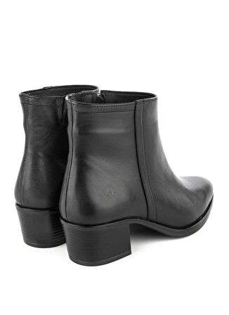 Hush Puppies Deri Siyah Kadın Topuklu Bot 725011-001