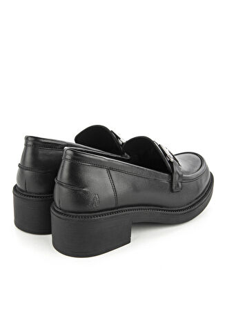 Hush Puppies Deri Siyah Kadın Loafer 725018-001