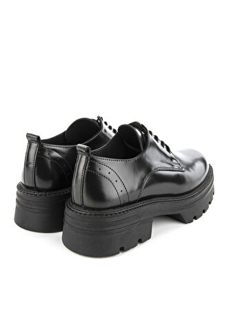 Hush Puppies Deri Siyah Kadın Günlük Ayakkabı 725020-430