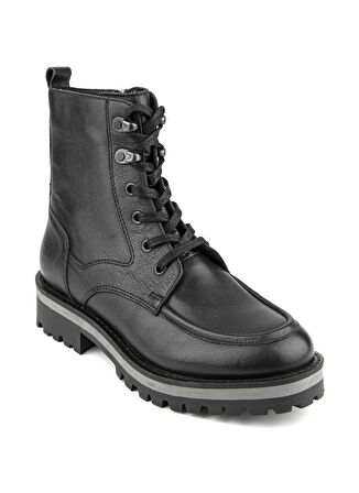 Hush Puppies Deri Siyah Kadın Bot 725030-001