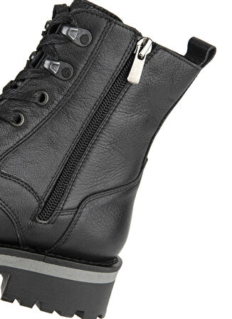 Hush Puppies Deri Siyah Kadın Bot 725030-001