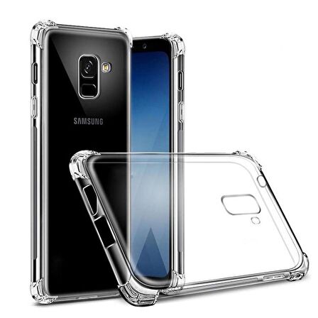Gpack Samsung Galaxy A6 Plus 2018 Kılıf AntiShock Ultra KorumaNano Glass