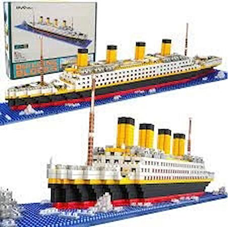 Titanic 3D Lego BULDING BLOCKS 1860 Parça Puzzle Tekne Gemi Hediye 66503