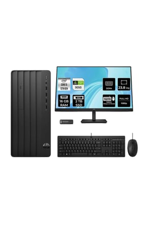 290 G9 i5 12500 16GB 2TB SSD RTX3050/6GB FDOS Masaüstü Bilgisayar + 23.8" Monitör