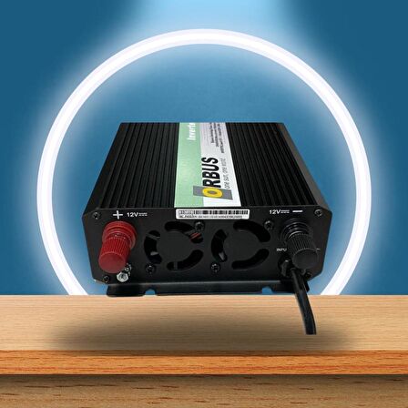 Orbus 600W 12V Modifiye Sinüs UPS Şarjlı Inverter