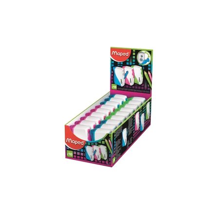 Maped Kalemtraş Yeni Tonic Metal Çift Delikli 068611 (18 Li Paket)