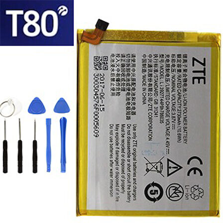 Turkcell T80 Pil Batarya Li3925T44P8h786035 ve Tamir Seti
