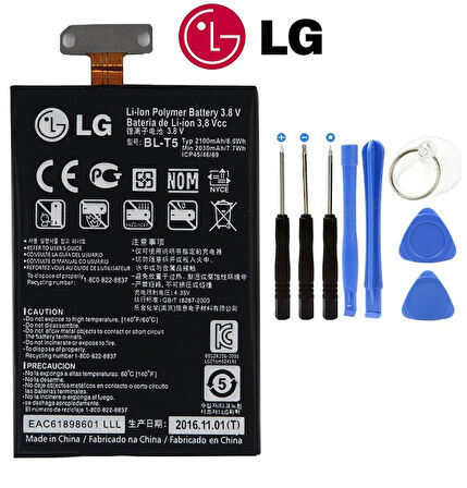 Lg Optimus G E975 Pil Batarya BL-T5 ve Tamir seti