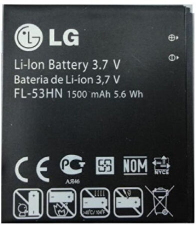 Lg P990-Optimus Pil Batarya FL-53HN