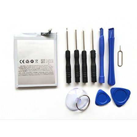 Meizu M3 Note Pil Batarya  BT61 ve Tamir Seti