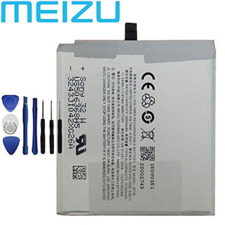 Meizu MX5 Pil Batarya BT51 ve Tamir Seti