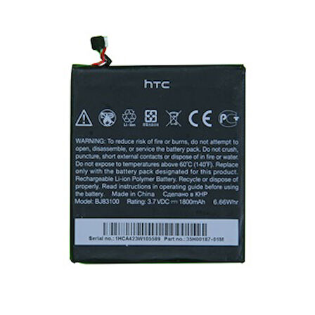 Htc Desire One X Pil XL G23 S720e BJ83100 Batarya Pil