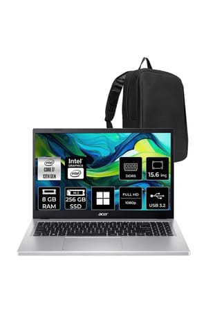 Aspire Go Core i7-13620H 8GB 256GB SSD 15.6" FHD W11P Dizüstü Bilgisayar AG15-71P