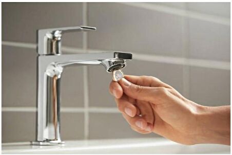 Hansgrohe Rebris E Tek Kollu Lavabo Bataryası Krom - 72557000