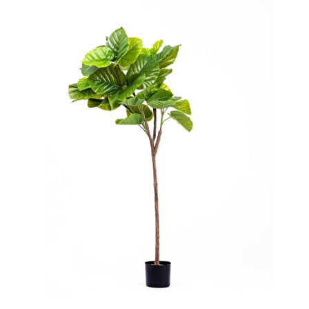 Reyo Ficus Umbellata Yapay Ağaç Gerçek Dokulu Yeşil 150 cm