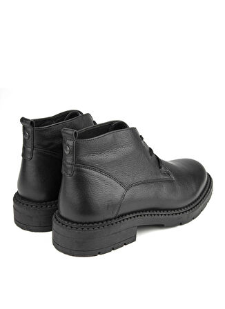 Hush Puppies Deri Siyah Erkek Bot Manopy