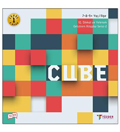 CUBE (7-9+ Yaş) / IQ Dikkat Ve Yetenek Geliştiren Kitaplar Serisi