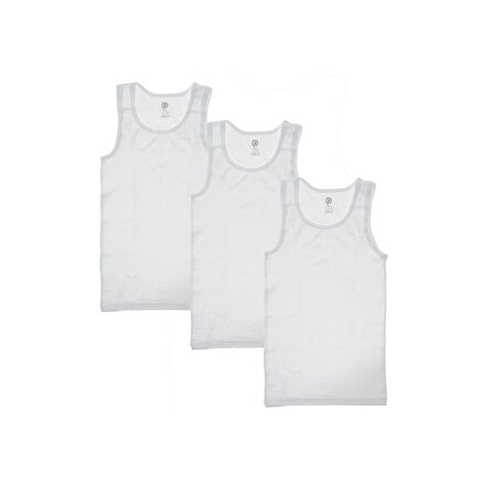 Erkek Çocuk  Askılı 3 lü Atlet      