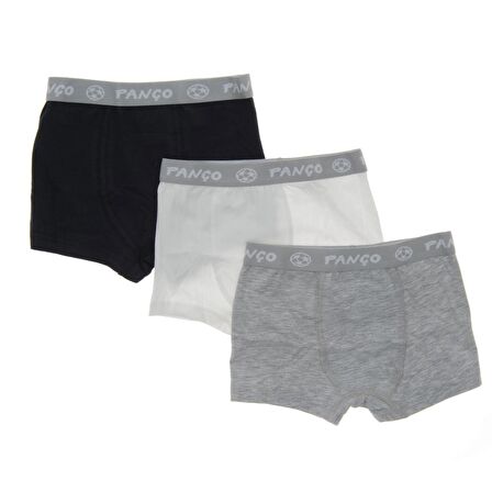 Panço Erkek Çocuk  Pamuklu 3'lü Boxer