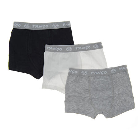 Panço Erkek Çocuk  Pamuklu 3'lü Boxer