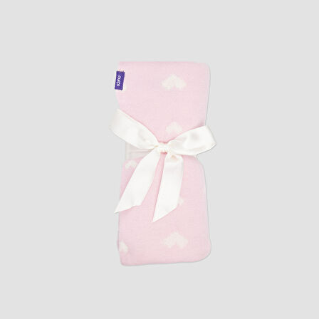 Unisex Çocuk Battaniye Açık Pembe
